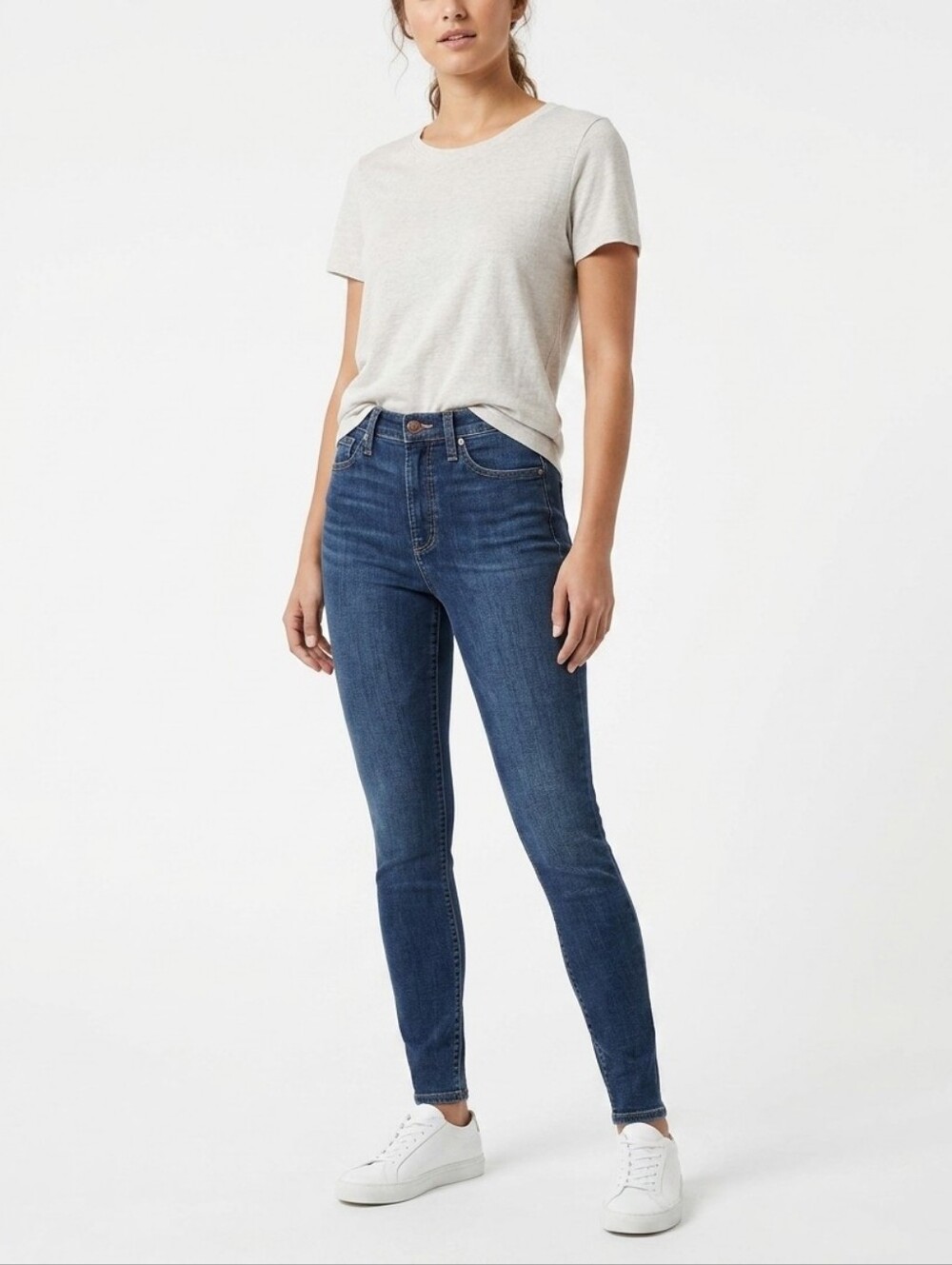 Silver Jeans Calley High Rise Skinny Indigo W26 L31